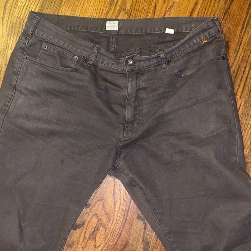 J Crew Vintage Slim Straight Gray Pants